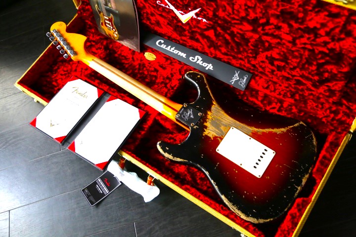 春畑道哉モデル Fender Custom Shop Stratocaster Fender Custom Shop 春畑道哉 新シグネイチャーモデル MICHIYA