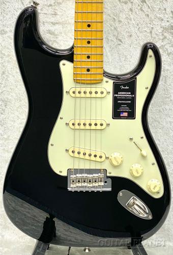 Fender American Professional II Stratocaster -Black/Maple-【US24055724】【3.63kg】