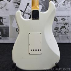 Fender Custom Shop ~Winter NAMM Show LTD #101~ 1964 L-Series Stratocaster Journeyman Relic -Aged Olympic White_3
