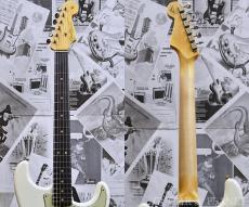 Fender Custom Shop ~Winter NAMM Show LTD #101~ 1964 L-Series Stratocaster Journeyman Relic -Aged Olympic White_6