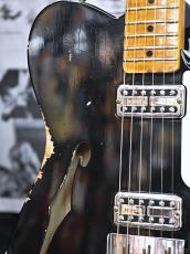 Fender Custom Shop LIMITED EDITION Caballo Tono Ligero Thinline Telecaster Relic -Black-_8