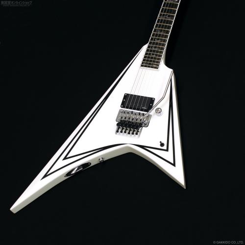Edwards E-ALEXI SCYTHE [White with Black Pin Stripe]