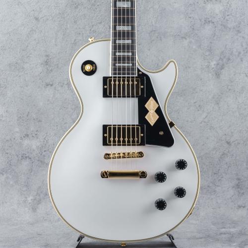Epiphone Inspired by Gibson Custom Les Paul Custom Alpine White【SN 25111524665】