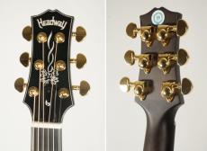 Headway -Japan Tune-up series- Headway HGAF-SAKURA/JS CBK 【Coal Black】【桜ボディ】【ピックアップ搭載】_5