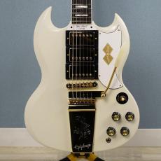 Epiphone 1963 Les Paul SG Custom With Maestro Vibrola Classic White