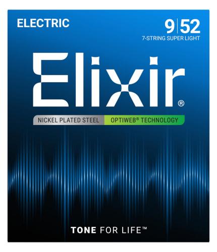Elixir OPTIWEB SUPER LIGHT (7弦用)  #19007【09-52/エレキギター弦/7弦用】