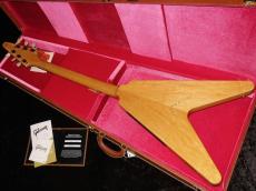 Gibson Custom Shop 1958 Korina Flying V Reissue "White Pickguard" VOS : Natural_2