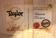 Taylor C14ce Hot Rod 3.0 B5034 【NAMM Customs 2025】_9