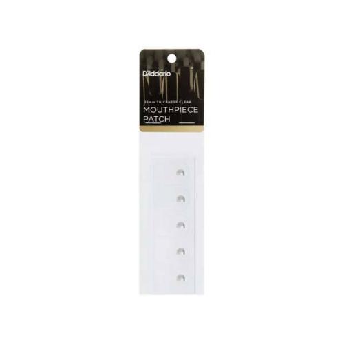 D'Addario WOODWINDS Mouthpiece Patches Clear マウスピースパッチ クリア 0.35mm 5枚入りRMP01C
