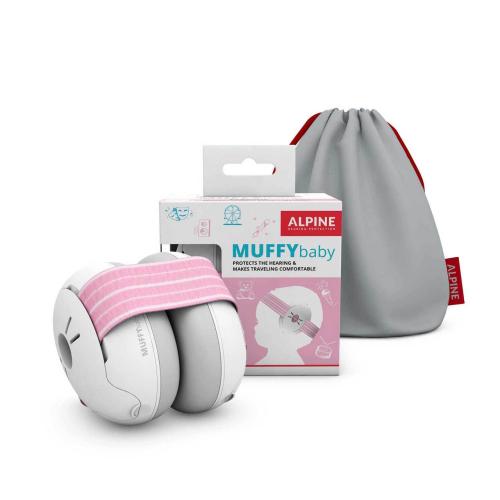 ALPINE MUTE MUFFY BABY CLASSIC Pink (ピンク) ベビー用イヤーマフ 聴覚保護 ヘッドホン型耳栓
