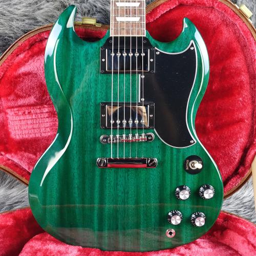 Gibson SG Standard '61 Stop Bar Translucent Teal
