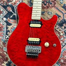 MUSIC MAN Axis KID Limited Trans Red Quilt Mutching Head【アウトレット特価】 【USA製】