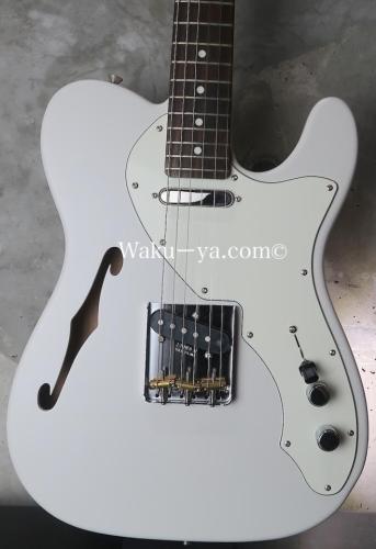 Fender MIJ Limited Telecaster® Thinline / Kusumi White