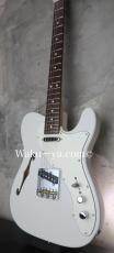 Fender MIJ Limited Telecaster® Thinline / Kusumi White_4