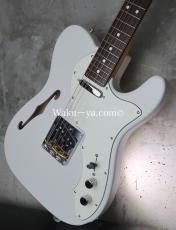 Fender MIJ Limited Telecaster® Thinline / Kusumi White_9