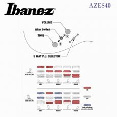 Ibanez AZES40-MGR_5