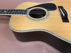 YAMAHA  L-55 Custom / Flagship Model・TM-50G Gold Peg・Solid Premium Grade Ezo Spruce Top・Solid Premium Grade Jacaranda Side and Back・Solid Abalone Trim and Rosette・Terry. Nakamoto Signed 【With Original Case】_13