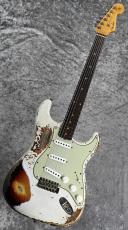 Fender Custom Shop 1961 Stratocaster Super Heavy Relic Aged OWT on 3TS ≒3.33kg #CZ591055_3