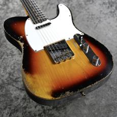 Fender Custom Shop 1961 Telecaster Heavy Relic Faded Aged Bleached 3Tone Sunburst ≒3.33kg #CZ587700