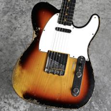 Fender Custom Shop 1961 Telecaster Heavy Relic Faded Aged Bleached 3Tone Sunburst ≒3.33kg #CZ587700_2