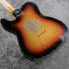 Fender Custom Shop 1961 Telecaster Heavy Relic Faded Aged Bleached 3Tone Sunburst ≒3.33kg #CZ587700_11