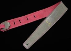 moody 2.5" SUEDE BACKED GUITAR STRAP - LIGHT GRAY/PINK Standard【特価】_8