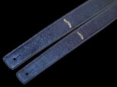 Grande uomo イタリアンレザー Indigo Metallic Slim_8