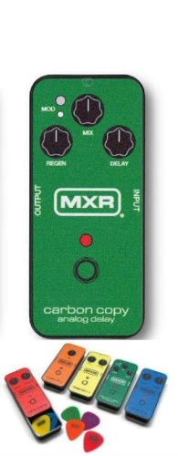 Jim Dunlop MXR Pick Tin CarbonCopy (Green)