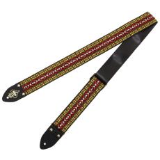 D'Andrea Ace Guitar Straps ACE-4 -Bohemian Red-