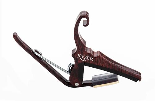 Kyser Quick-Change Acoustic Capo KG6RWA 6-String Rosewood