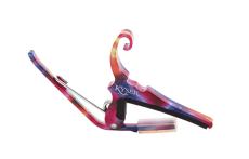 Kyser Quick-Change Acoustic Capo KG6TDA 6-String Tie-Dye