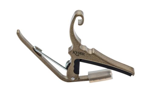 Kyser Quick-Change Acoustic Capo KG6GA 6-String Gold
