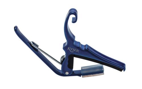 Kyser Quick-Change Acoustic Capo KG6UA 6-String Blue