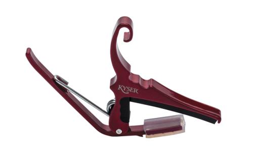 Kyser Quick-Change Acoustic Capo KG6RA 6-String Red