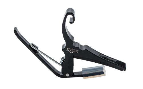 Kyser Quick-Change Acoustic Capo KG6BA 6-String Black