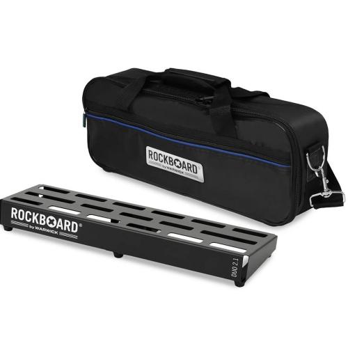 RockBoard DUO 2.1 Pedalboard with Gig Bag