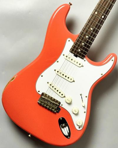 Red House Kurosawa LTD Vintage PU General S /3S Alder/Brazilian Rosewood Fiesta Red Medium Aged【ハカ指板】