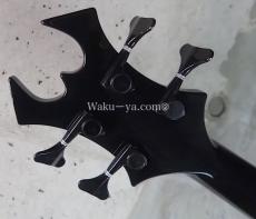 B.C.Rich USA Warlock Widow 4-string Bass / Black _5