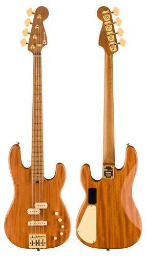 Charvel Pro-Mod San Dimas Bass PJ IV MAH -Natural Mahogany-