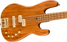 Charvel Pro-Mod San Dimas Bass PJ IV MAH -Natural Mahogany-_5