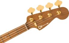 Charvel Pro-Mod San Dimas Bass PJ IV MAH -Natural Mahogany-_6