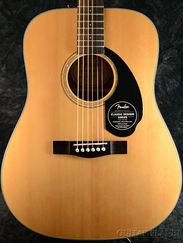 Fender Classic Design CD-60S NAT ハードケース付