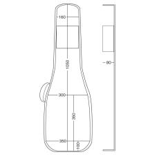 KIKUTANI GVB-60E(エレキギター用) BLK_2