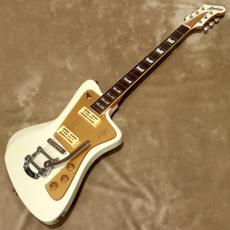 Baum Guitars Wingman with Tremolo, Vintage White_2