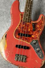 Fender Custom Shop MBS W22 1961 Jazz Bass Heavy Relic Buit by Austin Macnutt - Aged Festa Red/3Color Burst -【4.07kg】