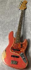 Fender Custom Shop MBS W22 1961 Jazz Bass Heavy Relic Buit by Austin Macnutt - Aged Festa Red/3Color Burst -【4.07kg】_2