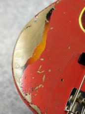 Fender Custom Shop MBS W22 1961 Jazz Bass Heavy Relic Buit by Austin Macnutt - Aged Festa Red/3Color Burst -【4.07kg】_4