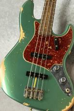 Fender Custom Shop 1961 Jazz Bass  Heavy Relic - Sherwood Metallic -【4.24kg】【#CZ582614】