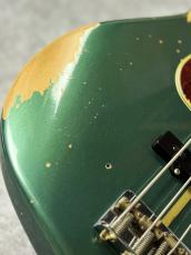 Fender Custom Shop 1961 Jazz Bass  Heavy Relic - Sherwood Metallic -【4.24kg】【#CZ582614】_4
