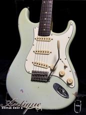 FREEDOM CUSTOM GUITAR RESEARCH O.S. Retro Series ST 2023 C.O. Daphne Blue Played Finish w/Aged MOD Near-Mint 3.39kg "Like a Vintage"_2